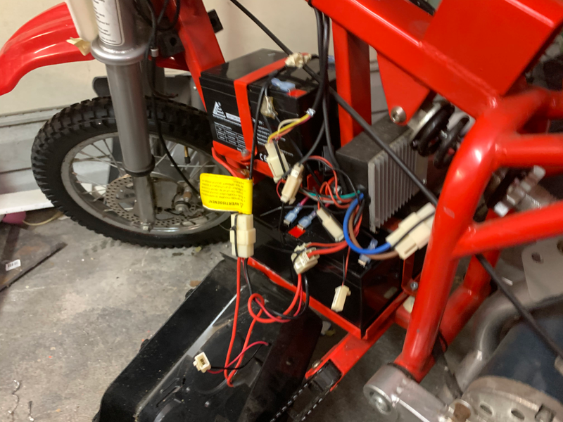 Illustration for article titled My $0 Electric Dirt Bike is back on the road! (Update: busted my ass trying to do a wheelie.)